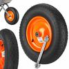 Wheelbarrow Wheel 16" 4.80/4.00-8 With Inner Tube, Inflatable + Axle Kd508