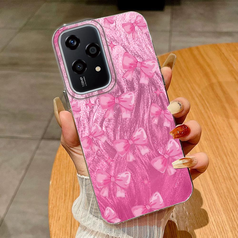 Bunte Schmetterling Farbverlauf Hülle Für Huawei Honor 400 200 Magic5 Lite 200 Pro X9a X9c X8a Handyhüllen Weiche Silikon Stoßstange Harte PC Rückseite