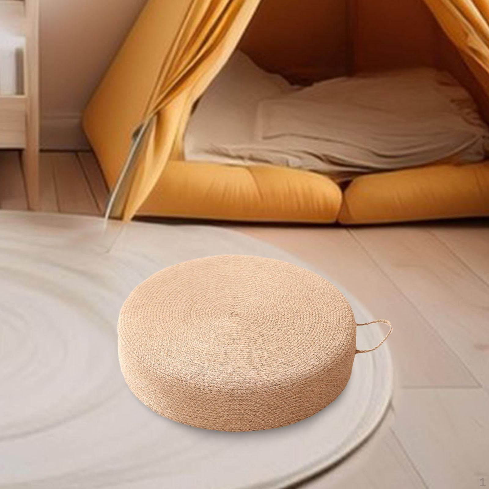 Татами напольная подушка дышащая плоская круглая пуф для медитации для глубокого отдыха 6cm Thickness 2713₽