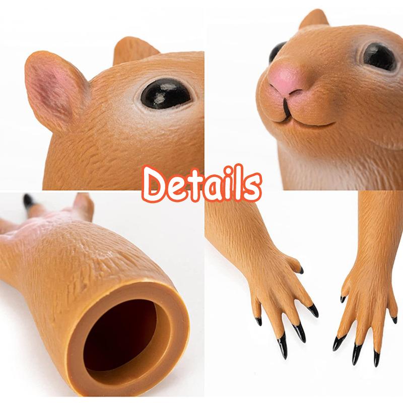1Set Children Finger Puppet Animals Squirrel Hand Finger Story Puppets Game Cat Puppy Panda Finger Dolls Toys For Children Gifts