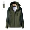 Detachable Hooded Windproof Waterproof Outdoor Hiking Jacket