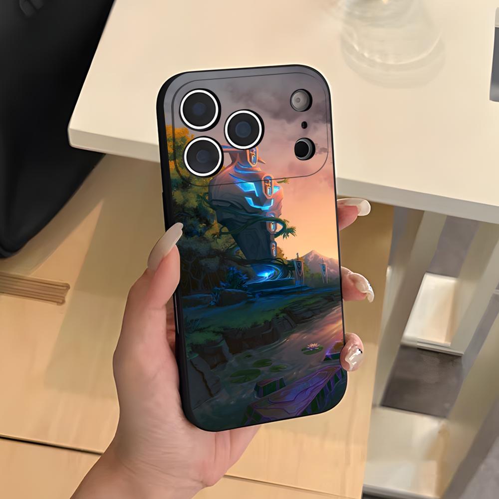 D-Dota 2 Cool Phone Case For IPhone 17 Air 16 E Pro Max 15 14 13 Mini 12 Pro 11 Max Plus Black Soft Shell