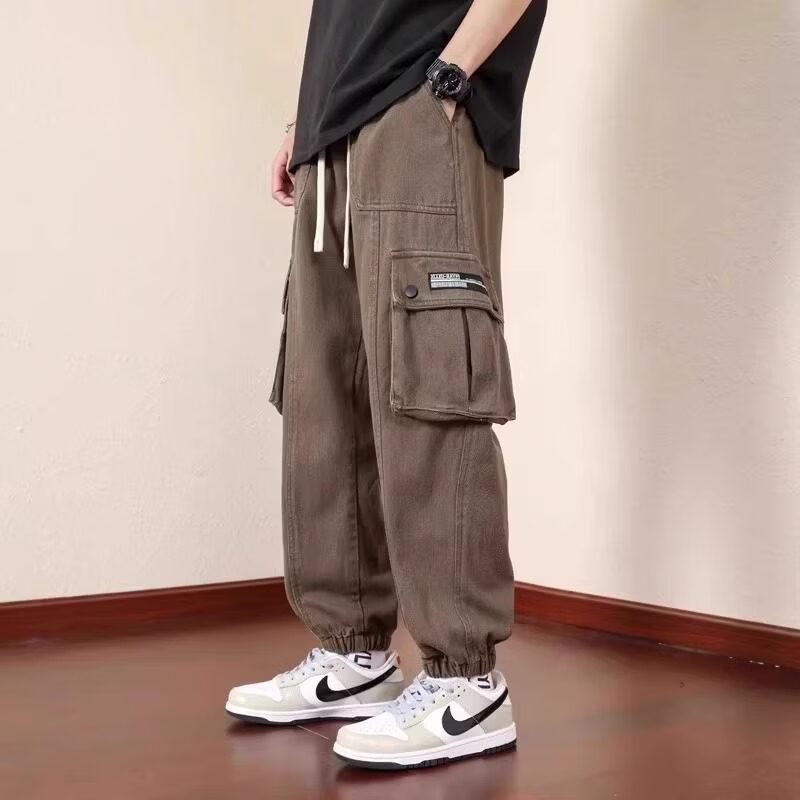 Wassup Sohot Men's Multi-Pocket Cargo Pants