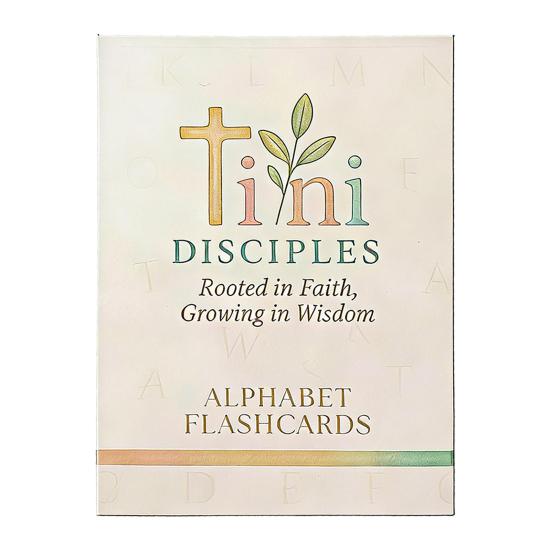 26 Pcs ABC Christian Flashcards Faith Based Alphabet Learning Cards Religious Scripture Bible Verse Cards for Preschool Sunday School Early Education