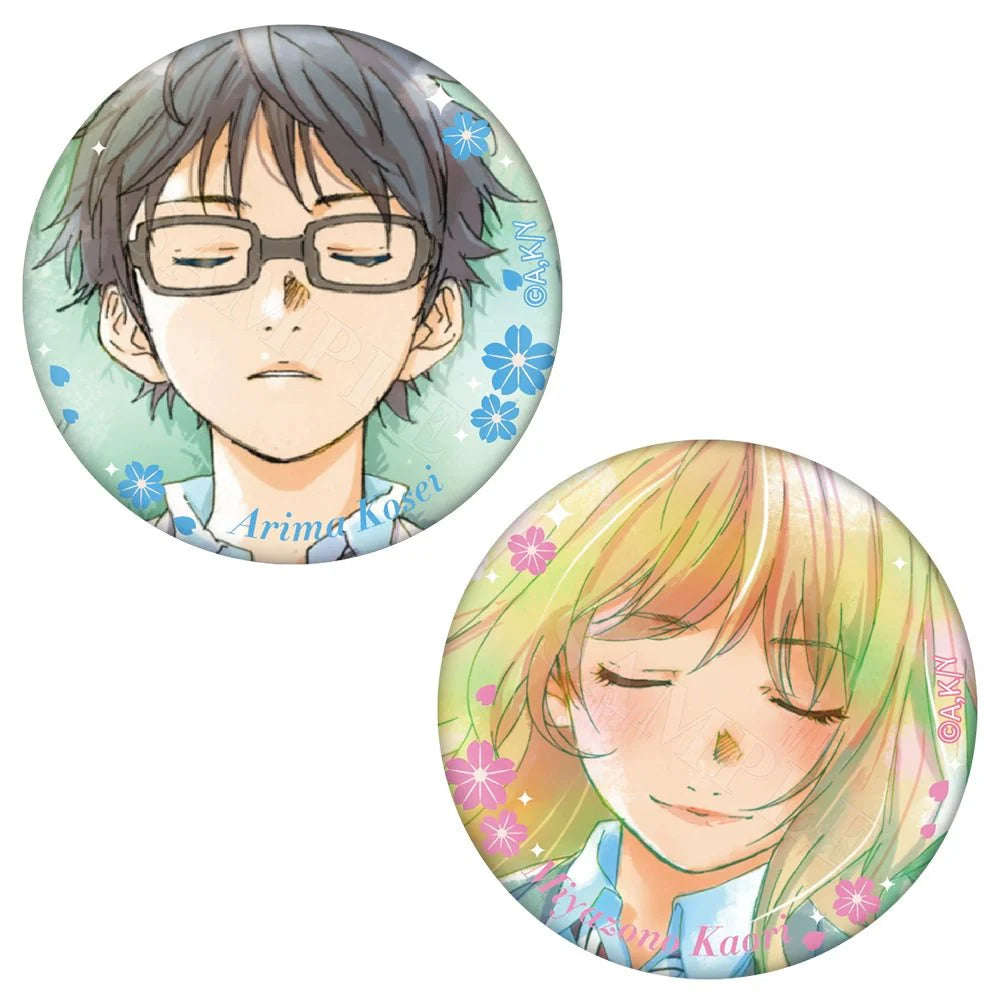 Your Lie in April | Badge & Charm & Shikishi Board & Necklace Set<hot>