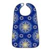 Reusable Adult Bibs Floral print Clothing Protector Multi-purpose Feeding Bibs  Feeding Nursing