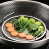 Stainless Steel Mesh Strainer Basket with Barbecue Tongs Multi-Functional Filter Drain Tray for Fried Foods Desserts Vegetables