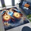 HD Faith Virgin Mary Jesus Blessed Rug Carpet for Bedroom Living Room Sofa Home Doormat Decor,Kids Play Non-slip Floor Mat