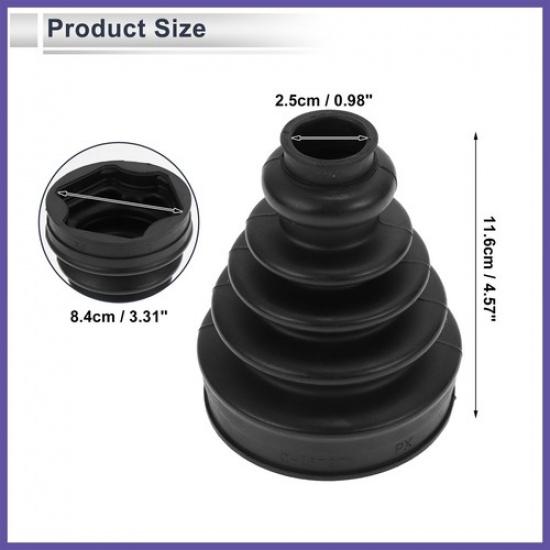 31256221 Inner CV Joint Boot Kit with Clamps for Volvo C70 1999-2004