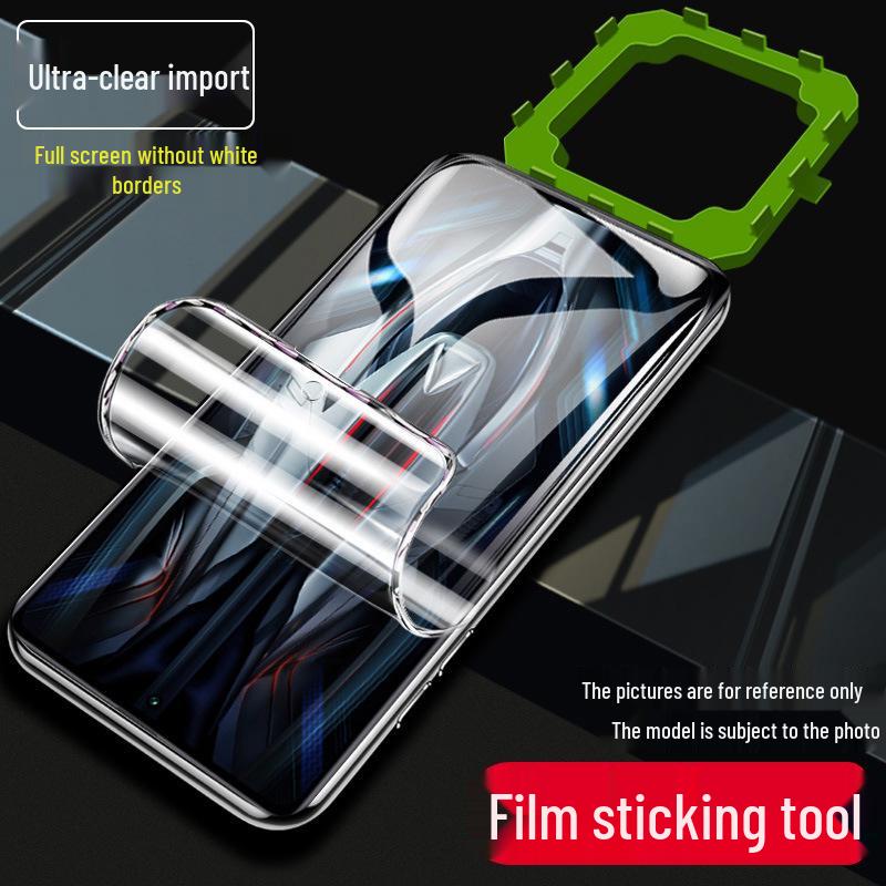 Redmi K60 Supreme Edition Tempered Glass: Drop-Proof, Explosion-Proof, Hydrogel Film for K40/K50 Pro Mobile Phones.