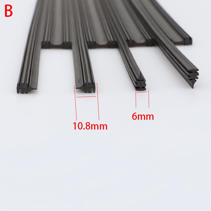 1x Wiper Blade Rubber Strip For Mazda Wipers Refill Accessories