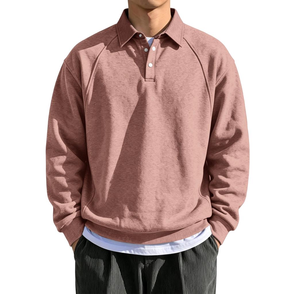 Herren Freizeit Basic Pullover Hoodie Langarm Sweatshirt für den täglichen Gebrauch
