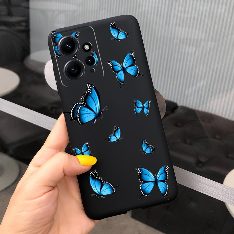 Case For Xiaomi Redmi Note 12 4G Note12 Pro Global Cute Sunflower Candy Color Soft Silicone Cover For Redmi Note 12 Pro 12Pro 5G