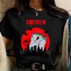 90s Funny Cute Art Japanese Cat Graphic For Cat Lover Tshirt Graphic Summer T Shirts Unisexs Clothing Fashion Tops