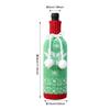 3Pack Knitted Wine Bottle Covers for Holiday Parties Suitable for Adding Festive Touch to Christmas and Seasonal Gatherings
