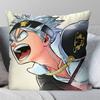 Asta Animation Black Clover Pillow Case Fashion Square Pillowcase Bedroom Sofa Room Ins Decoration Leisure