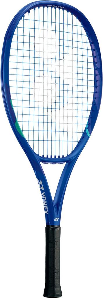 YONEX Hardball tenisová střeva pro začátečníky až pokročilé E Zone 25 Blast Blue G0 08EZ25G raketa, natažená, hráči,