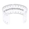 1/5Pcs Universal Reusable Semi Permanent Makeup Guide Ruler Measure Tools Eyebrow Stencil Template Grooming Brow Shaping Styling