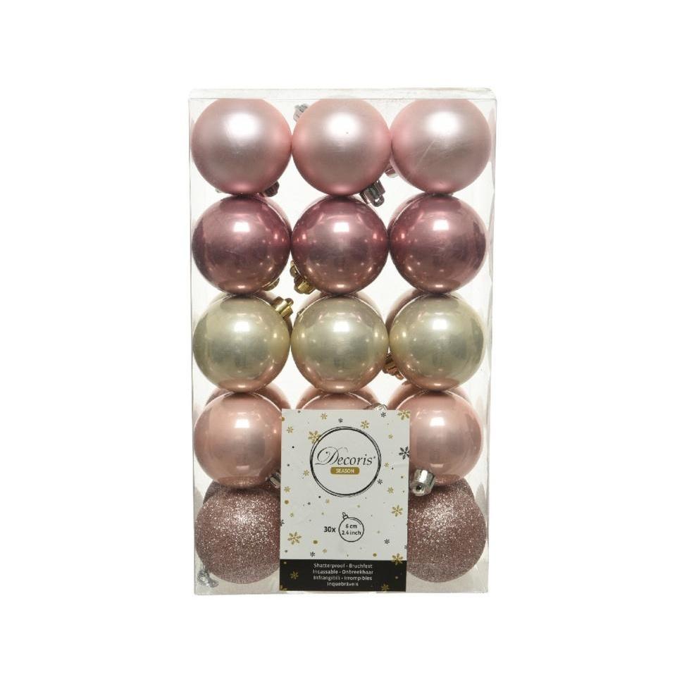 Kaemingk Shatterproof Plain Bauble (Pack of 30)