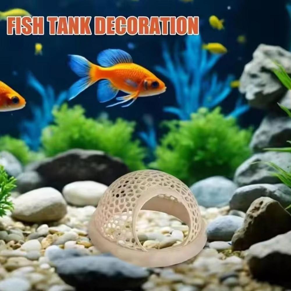 Safe Fish Shrimp Hideout Shelter 3-in-1 Fish Rest Area  Aquarium Use