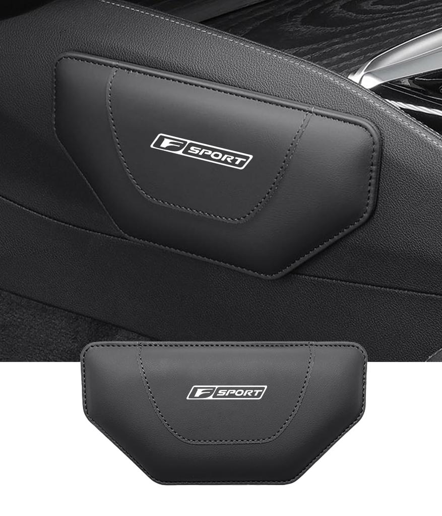 Sport Car Knee Foot and Elbow Cushions for the New F Center Leather with Memory Cotton Car Convenient Car Interior 1 Piece [F Exclusive] Pads, Sport,