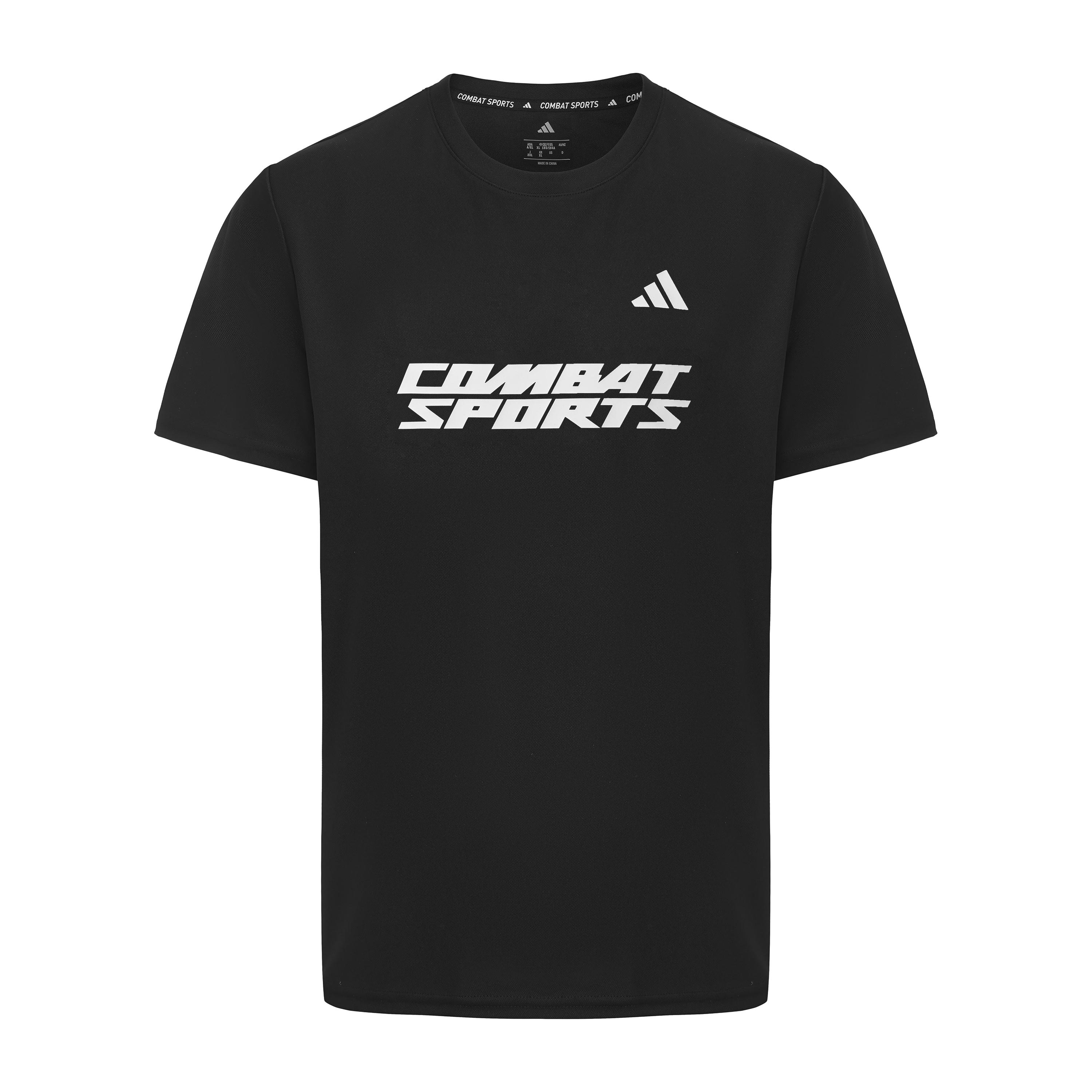 Adidas Quick Dry Crew Neck Short Sleeved Unisex Black CLTS26CS2P-BW 2XL