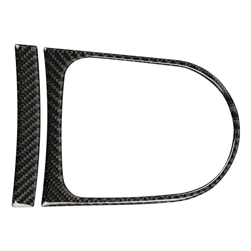 Für Ford Mustang GT 2015-2021 Zubehör Carbon Fiber Innen Auto Getriebe Shift Box Panel Abdeckung Trim Rahmen Dekorative Kit Aufkleber