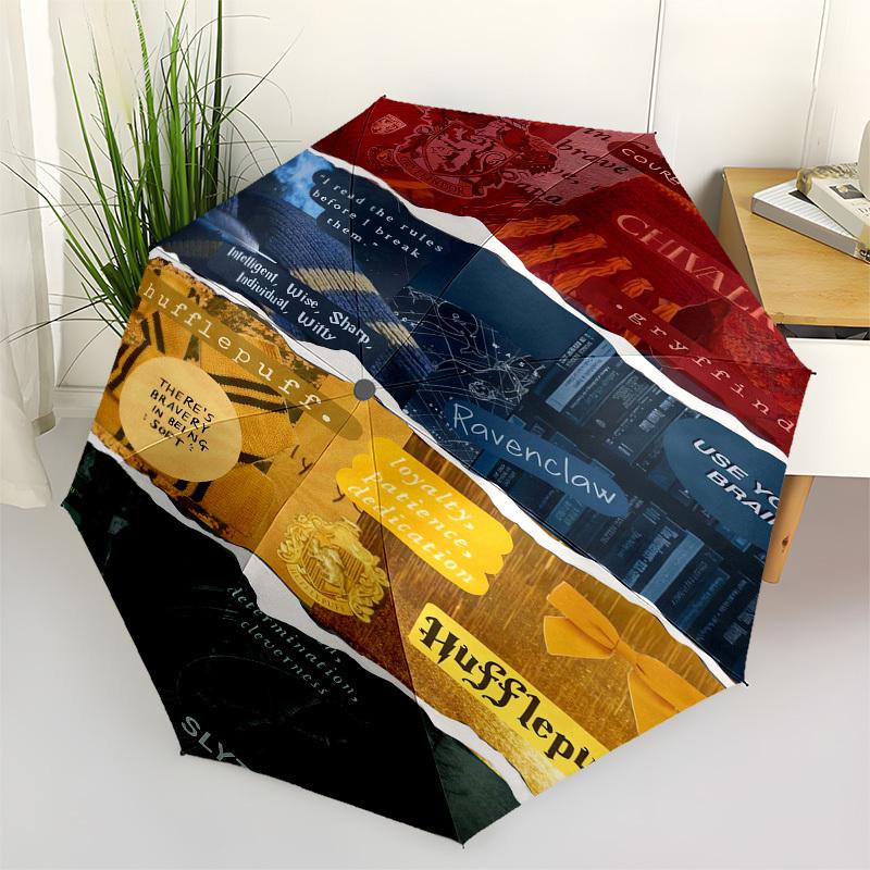 

1pc Hufflepuff Loyalty, Patience, Dedication Umbrella with Plastic Handle,Suitable for All Seasons Travel Outdoor Multi-functional UmbrellaDCS142