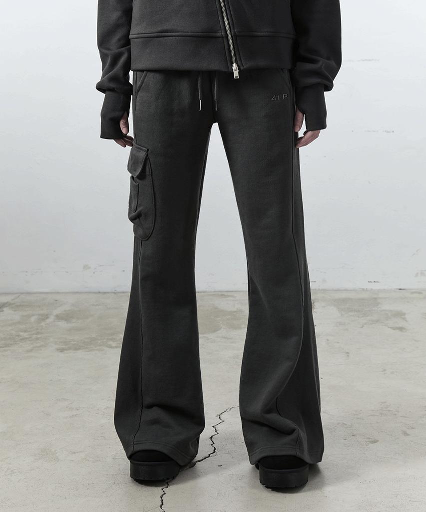 41PRAY Mini Pocket Bootcut Pants / Charcoal