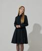 Belrma Hidden Button Belted Shirt Dress
