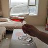 700ML Ultra-dünn Große Kapazität Pfirsichherz Hoher Fuß Glas Burgunderwein Glas Kristallglas Hoher Fuß Rotwein Glas