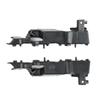 2PCS Front Left Right Side Bumper Support Bracket 4G0807283 4G0807284 For S6 A6 A6 Quattro 2012 2013 2014 2015 2016 2017-18