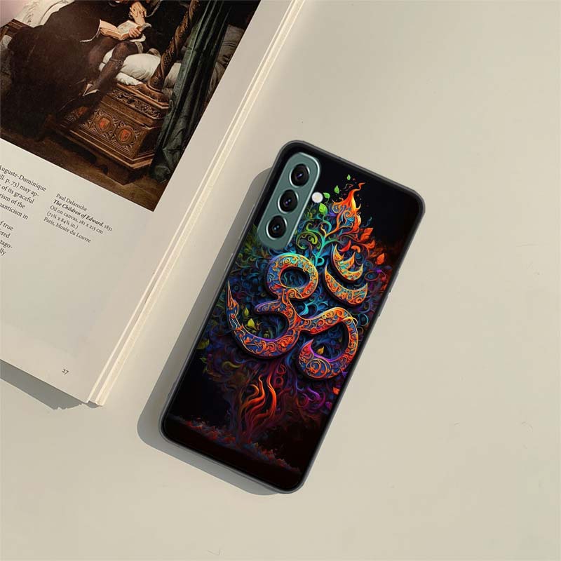 

Om Symbol Meditation and Creativity Phone Case for Samsung A54 A14 A24 A34 A17 A37 A57 A55 A35 A25 A15 A07 A05S A04S A12 A22 A32 Samsung A24