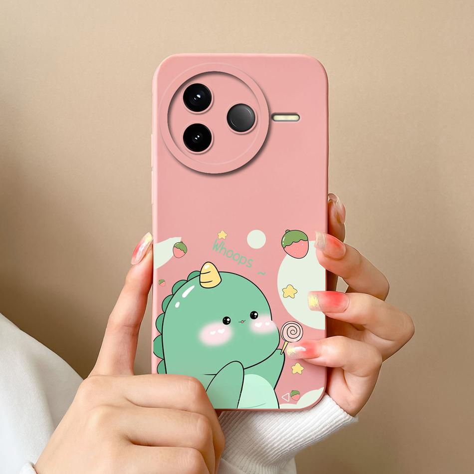 Phone Cover For POCO F7 Pro Ultra Premium Liquid Silicone Cute Case Camera Protection Anti Choc Durable Soft Phone Protectors