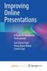 The Improving Online Presentations : A Guide for Healthcare Professionals Book