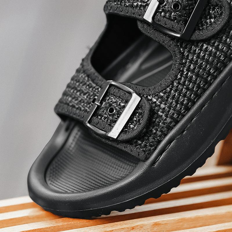 Summer Fashion Men's Slippers Casual Simple Sandals Non-Slip Mules Sandals For Men