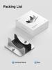 Hagibis Vertical Stand for Mac Mini Aluminum Alloy Laptop Computer Desktop Stand Compatible with M4 Chip and Mac Mini Pro M4, Stand, Non-Slip Holder,