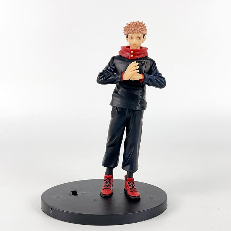 Jujutsu Kaisen Cute Yuji Itadori Gojo Satoru Q Ver. PVC Action Figures Anime Figure Model Toys Collection Doll Gift