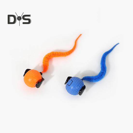 Interactive Cat Rolling Ball Toy Touch Motion Activated Smart Ball with 3 Modes USB Rechargeable Automatic Moving Ball Toy for Indoor Outdoor Cats