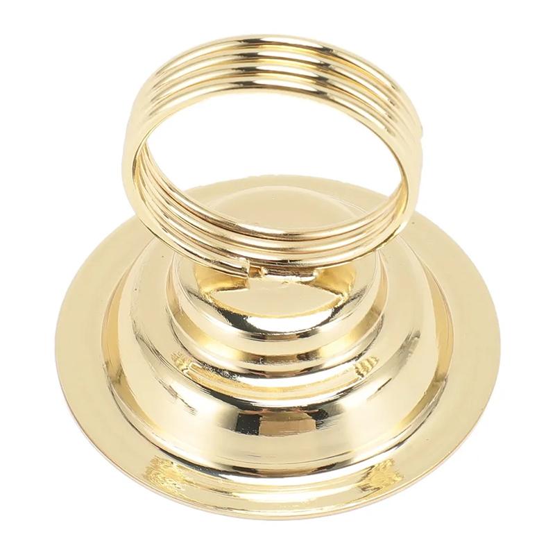 1Pcs Table Number Holders 5.5*5cm Hemispherical Tower Shaped Card Clips for Christmas Thanksgiving Dinner Decor