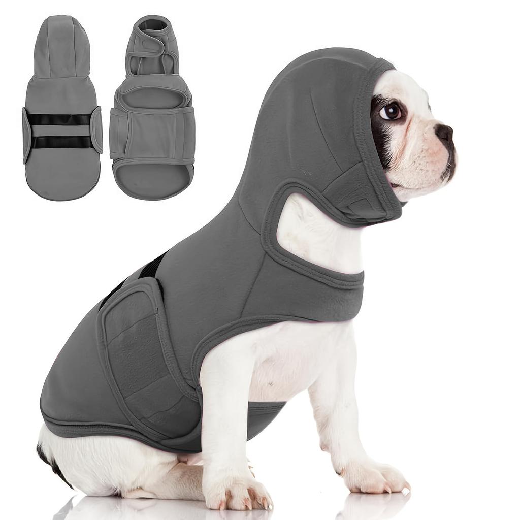Pet Dog Emotional Soothing Clothing Hood Upgraded Two-in-one Dual-purpose Dog Anti-anxiety Jacket