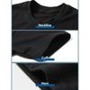 New Korean-style Silver Cherry Blossom Print T-shirt: Women's Short-sleeve Crew-neck Casual Top Perfect for Spring and Summer