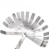 16pcs/set Gauge Gauge Stainless Steel High Precision Monolithic Valve Gauge Thickness Gauge 127-0.508 MM Measurement