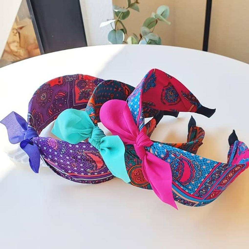 

Женская повязка на голову Etopia в стиле с бантом Mint