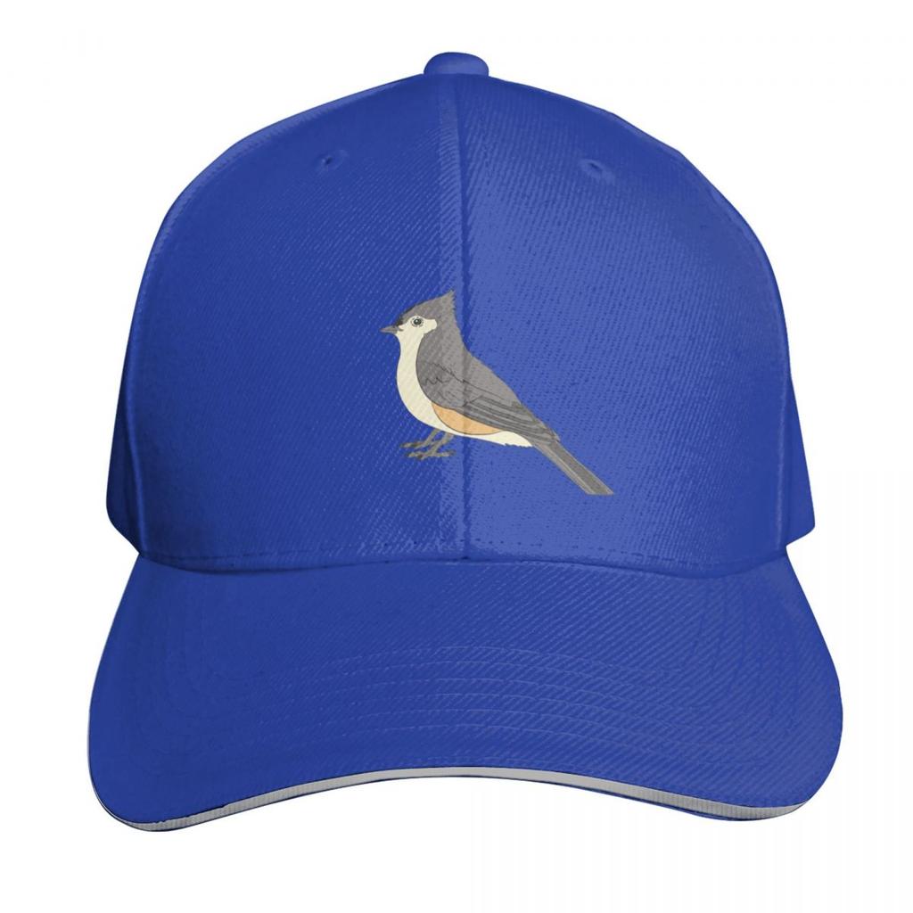 Tufted Titmouse Baseball Cap New In Hat Fishing Cap Luxury Unisex Cap Hip Hop Unisex Caps Womens