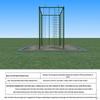 Outdoor Climbing Rope Training Frame with Fall Arrester