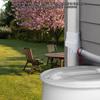 Double Outlet Downspout Splitter For Rain Barrels Connection Fitting Weatherproofed Garden Water Collector