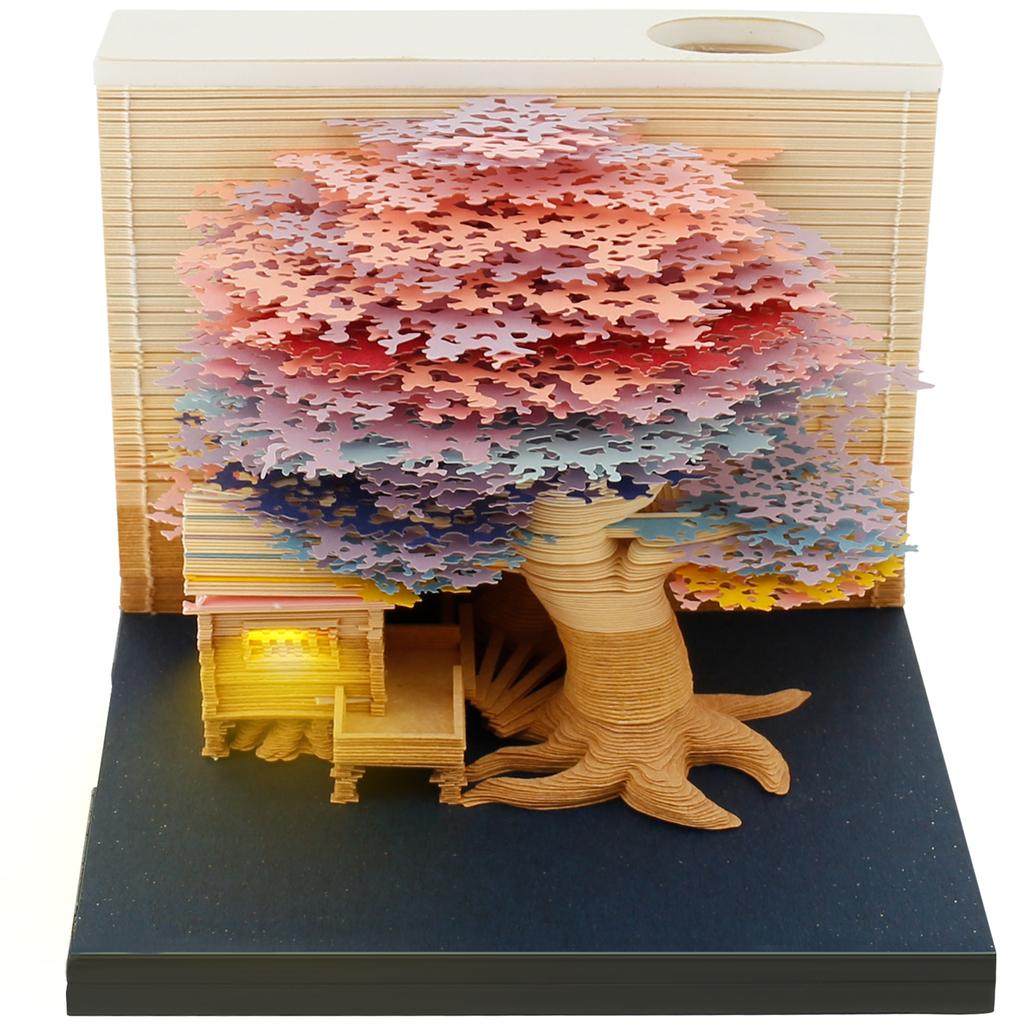 Latest Block Calendar 3D Notepad Block DIY Exquisite Memo Pad Charming Note Paper 3D Artistic Notepad Decorative Valentines Day Gift