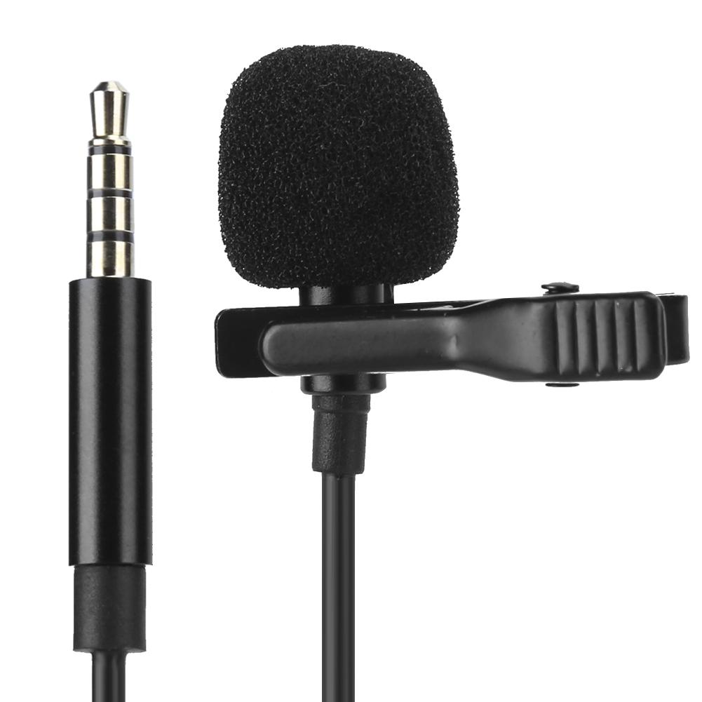 Mobile Phone SLR Camera Lavalier Clipon Microphone Vlog Live Broadcast MIC 3.5mm Plug(Suitable for (3.5mm Headphone