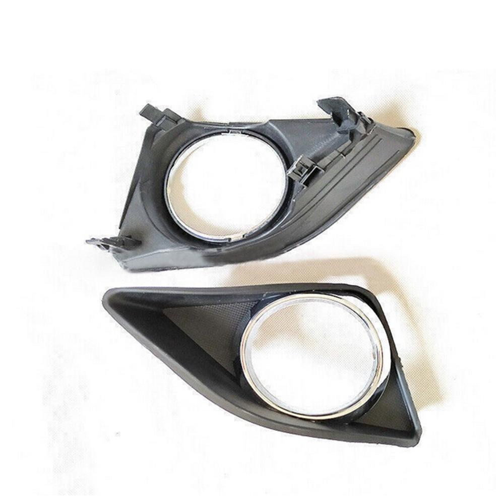 1pair 81482-02070 81481-02080 Front Fog Light Bumper Lamp Cover For Toyota